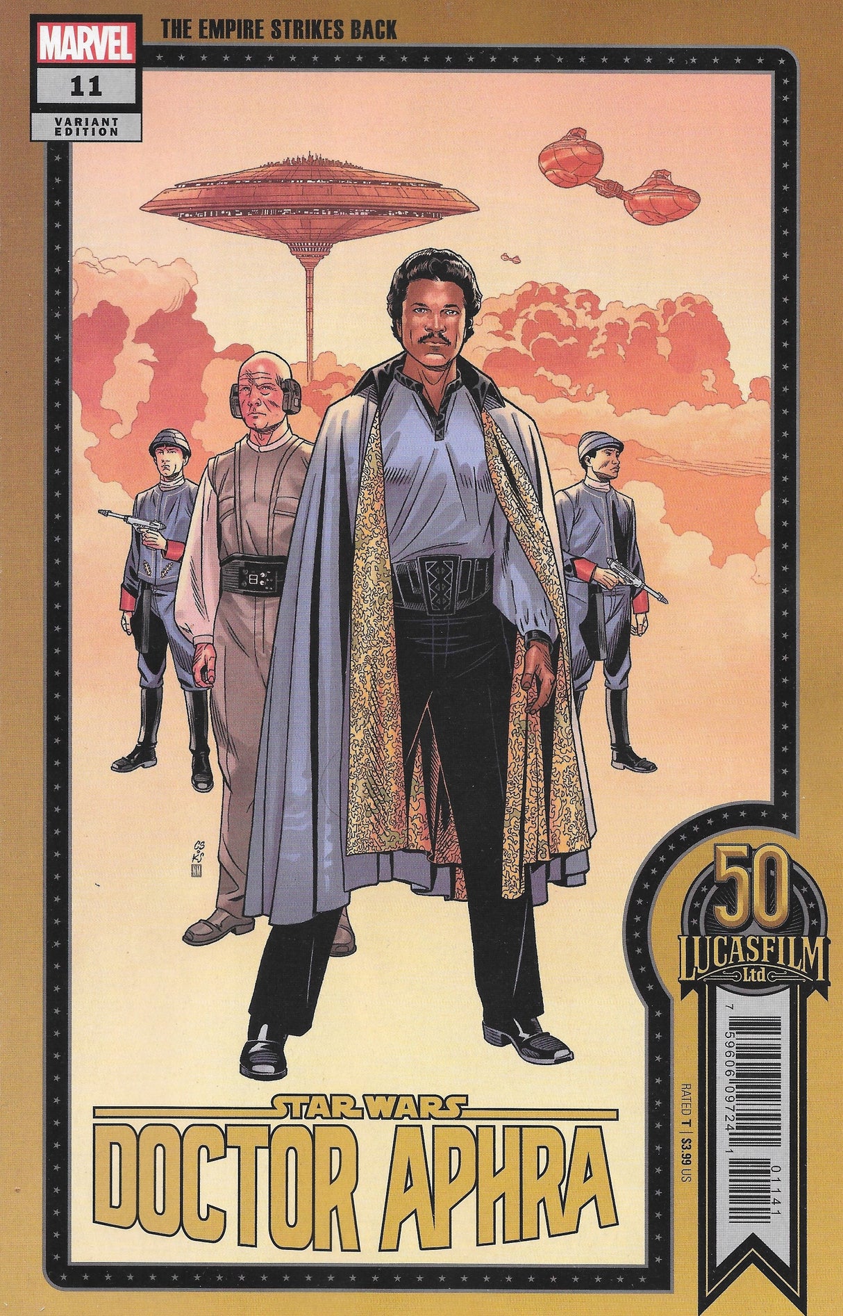 Star Wars Doctor Aphra #11 Comic, LucasFilms 50th Anniversary Variant