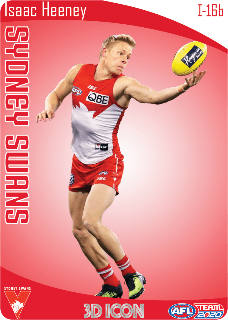 Isaac Heeney, 3D Icon, 2020 Teamcoach AFL