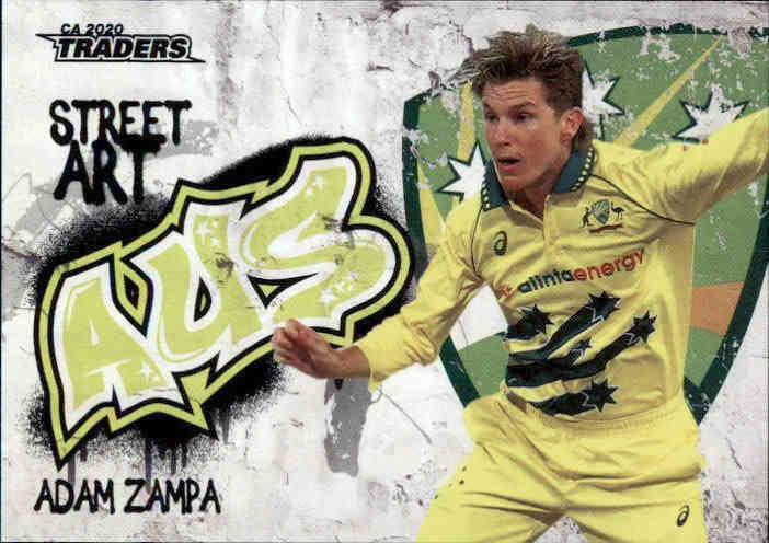 Adam Zampa, Street Art, 2020-21 TLA Cricket Australia and BBL