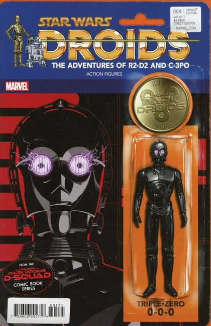 Star Wars: Dark Droids - D-Squad #4, 0-0-0 Action Figure Variant Comic