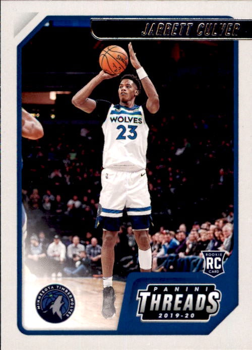 Jarrett Culver, RC, Threads, 2019-20 Panini Chronicles NBA Basketball