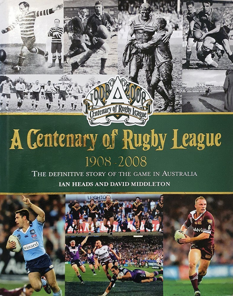 A Centenary Of Rugby League 1908 - 2008 Hardcover Book