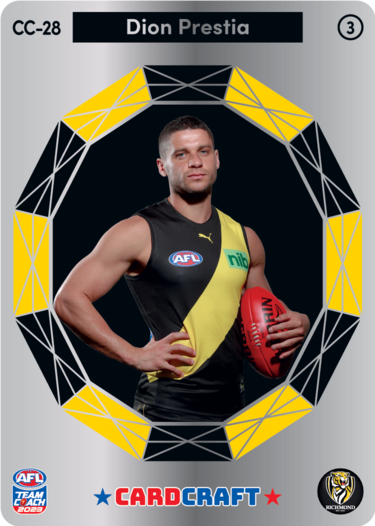 Dion Prestia, Card Craft #3, 2023 Teamcoach AFL