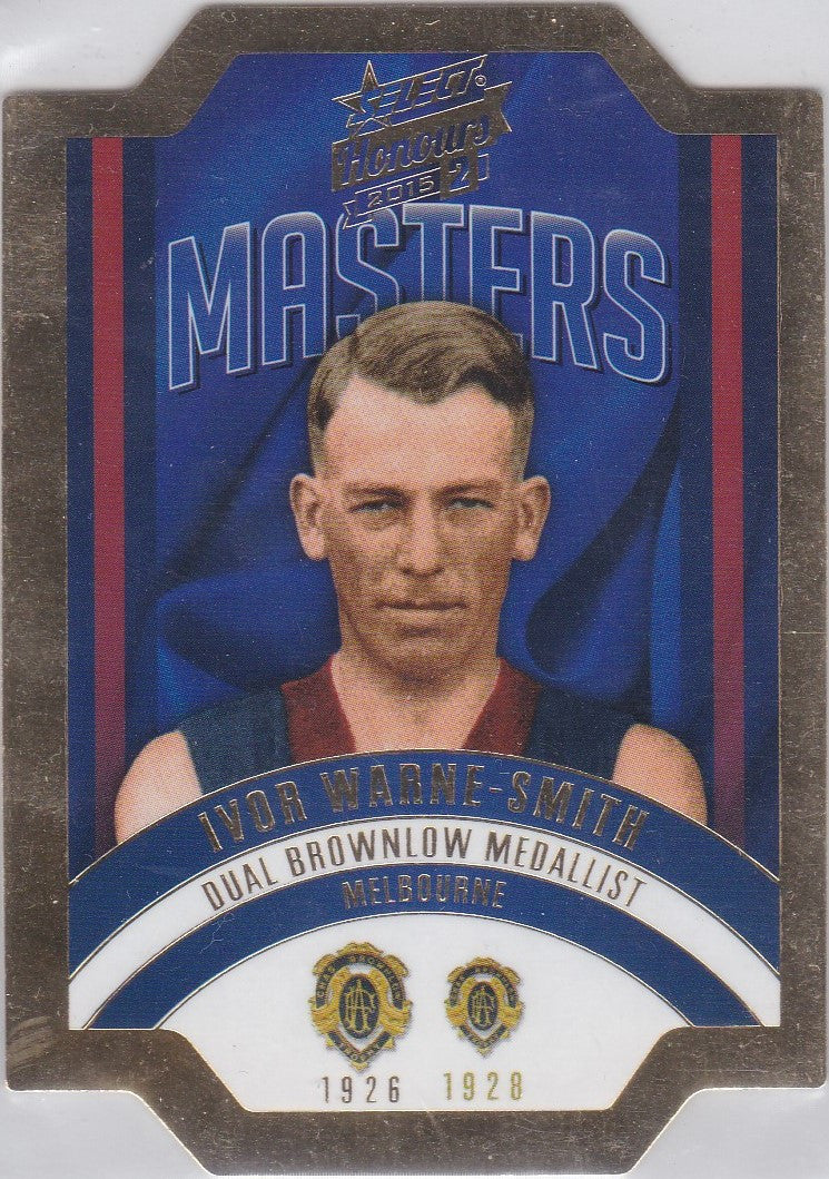 Ivor Warne-Smith, Masters, 2015 Select AFL Honours 2
