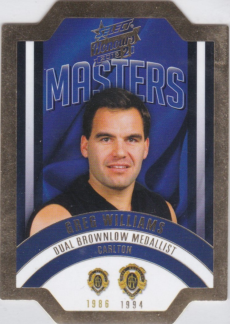 Greg Williams, Masters, 2015 Select AFL Honours 2
