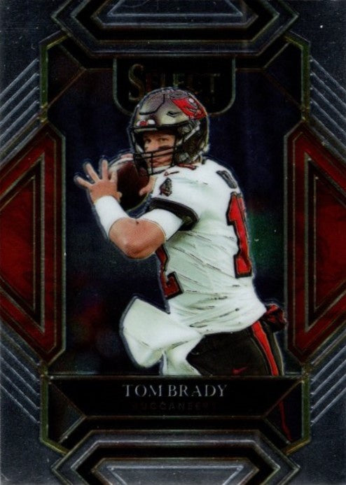 Tom Brady, Club Level, 2021 Panini Select Football NFL