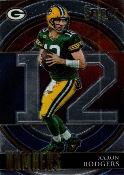 Aaron Rodgers, Numbers, 2021 Panini Select Football NFL