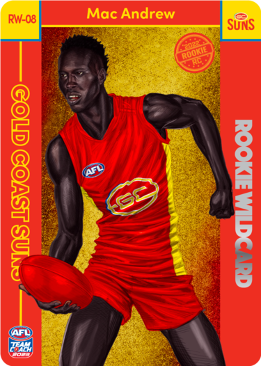 Mac Andrew, Rookie Wildcard, 2023 Teamcoach AFL