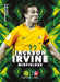 Jackson Irvine, Caltex Socceroos Parallel card, 2018 Tap'n'play Soccer Trading Cards