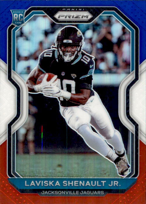 Laviska Shenault Jr, RC, Red White Blue Prizm, 2020 Panini Prizm Football NFL