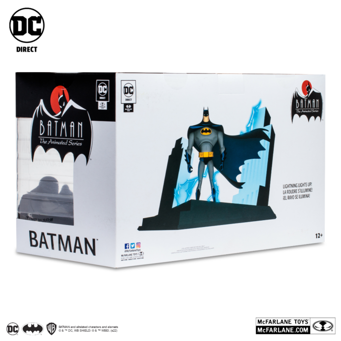 Batman: The Animated Series - Batman 30th Anniversary Gold Label Deluxe 7” Scale McFarlane Action Figure
