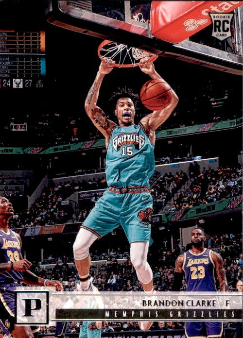 Brandon Clarke, RC, 2019-20 Panini Chronicles NBA Basketball