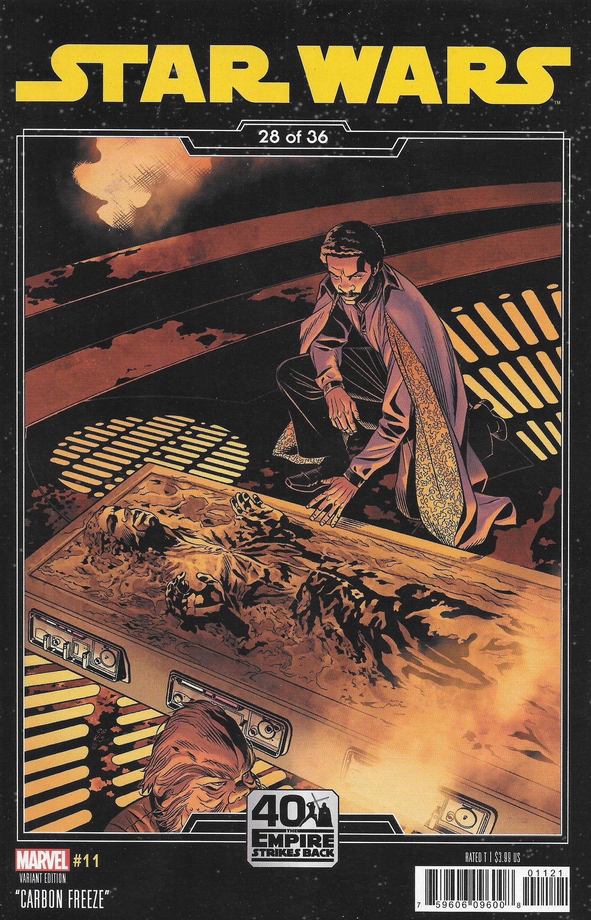 Star Wars #11 Comic 40th Anniversary Variant Comic