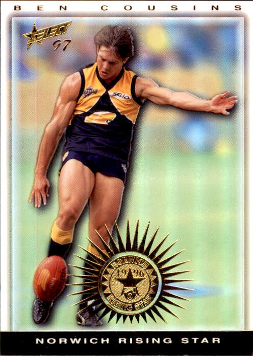 Ben Cousins, Norwich Rising Star, 1997 Select AFL