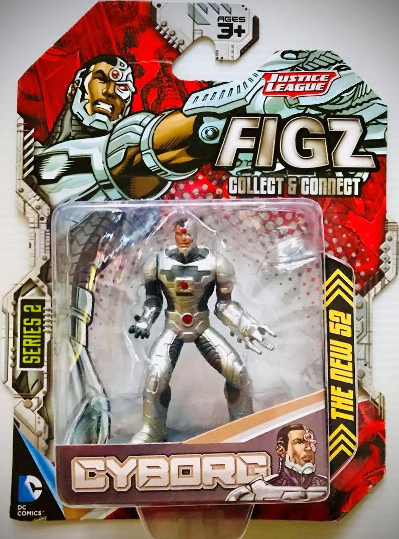 Justice League FIGZ Collect & Connect Cyborg Action Figure