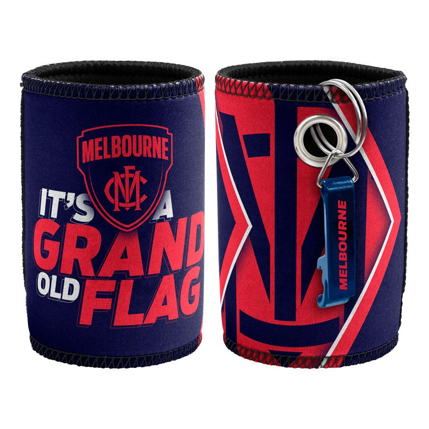 Melbourne Demons AFL Can Cooler with Opener