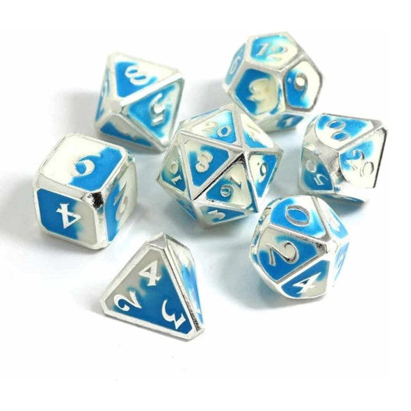 Die Hard Dice Metal RPG Set - Spellbinder Polar Vortex