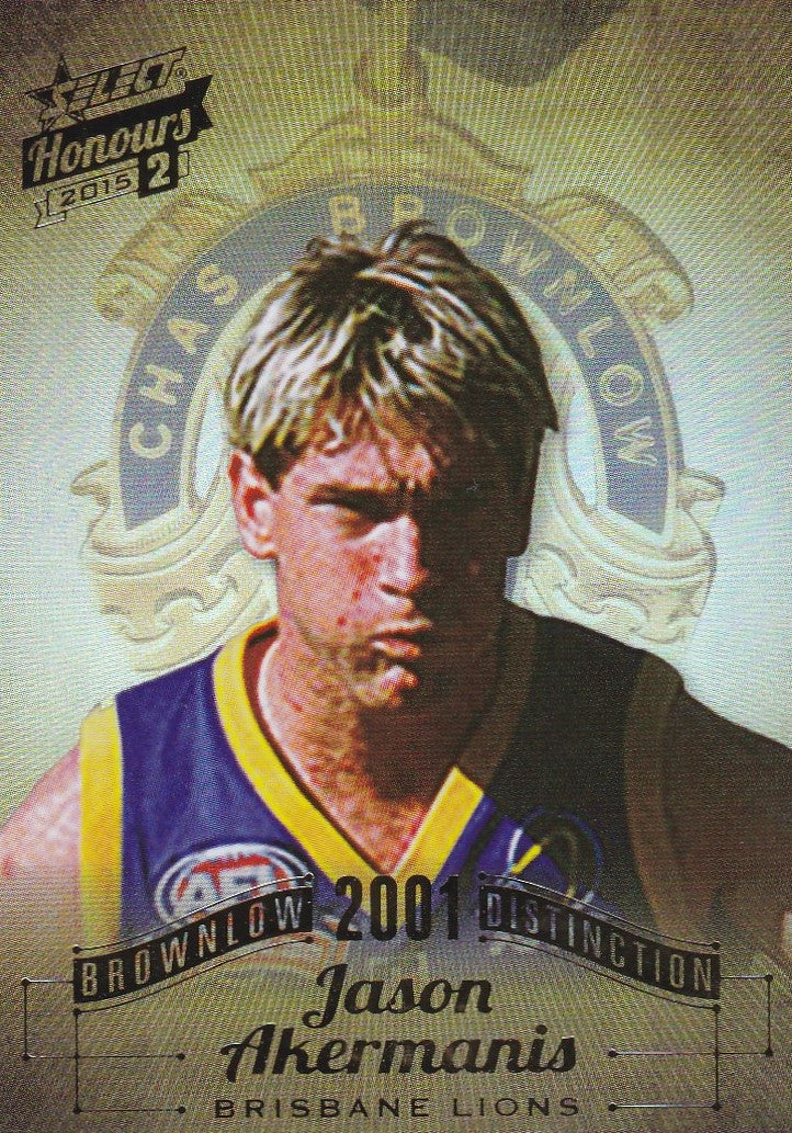 Jason Akermanis, Brownlow Distinction, 2015 Select AFL Honours 2