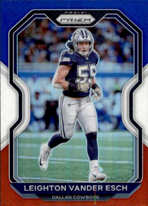 Leighton Vander Esch, Red White Blue Prizm, 2020 Panini Prizm Football NFL