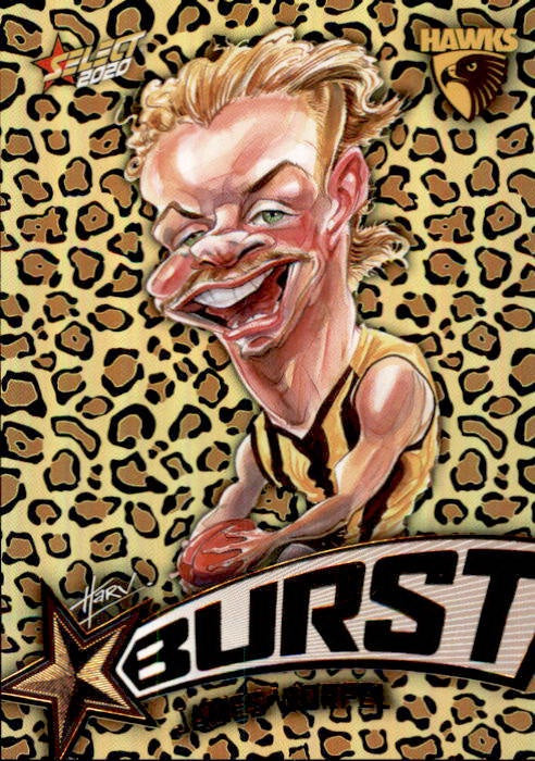 James Worpel, Leopard Starburst, 2020 Select AFL Footy Stars