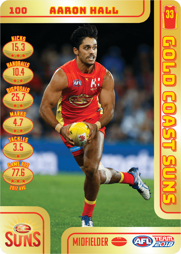 Aaron Hall, Gold, 2018 Teamcoach AFL