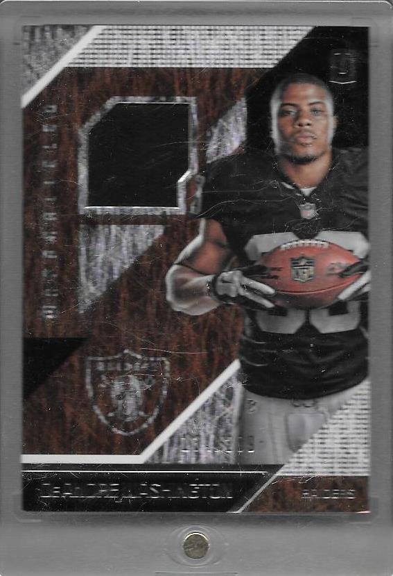 DeAndre Washington, Rookie Materials RC, 2016 Panini NFL Unparalleled Football