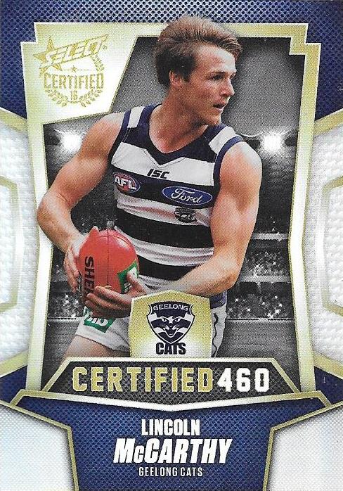 Lincoln McCarthy, Certified 460, 2016 Select AFL Certified