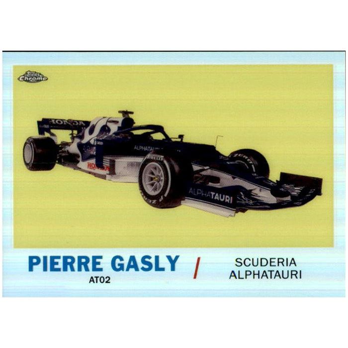 Pierre Gasly, 1961 Retro, 2021 Topps Chrome Formula 1 Racing