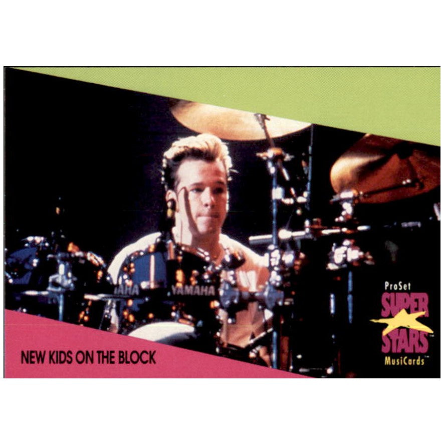 New Kids on the Block, #101, 1991 Pro Set Super Stars MusiCards