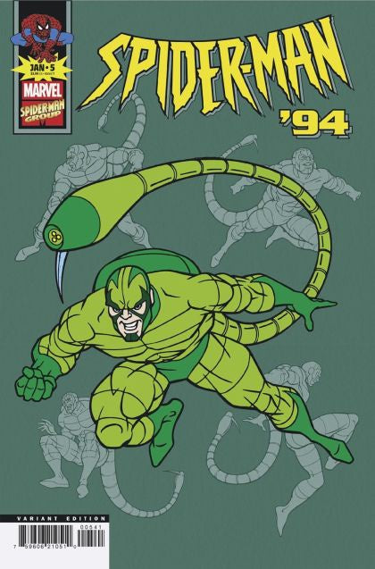 Spider-Man '94, #5 Marvel Animation Variant Comic