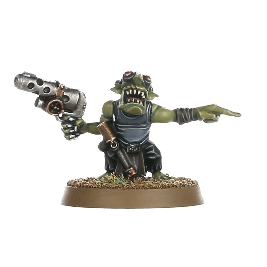 Warhammer 40,000 - 50-16, Orks, Runtherd And Gretchin