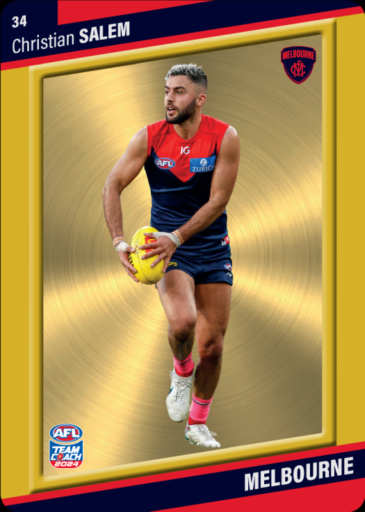 Christian Salem, 34, Gold Parallel, 2024 Teamcoach AFL