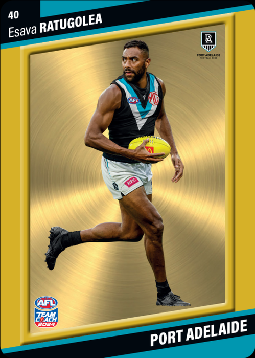 Esava Ratugolea, 40, Gold Parallel, 2024 Teamcoach AFL