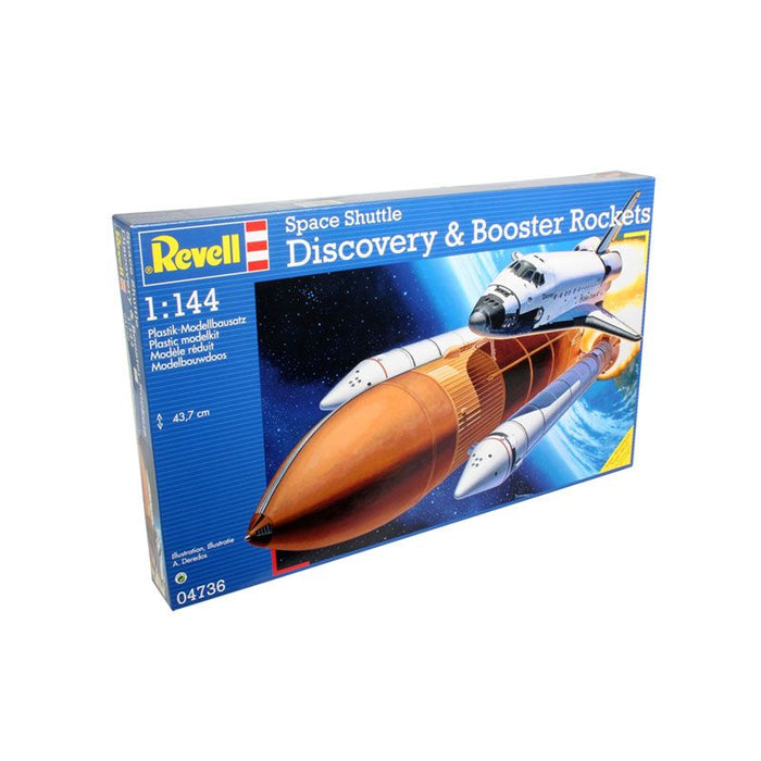 REVELL SPACE SHUTTLE DISCOVERY & BOOSTER, 1:144 Scale MODEL KIT