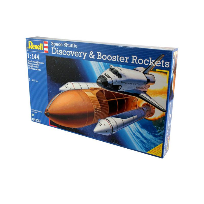 REVELL SPACE SHUTTLE DISCOVERY & BOOSTER, 1:144 Scale MODEL KIT