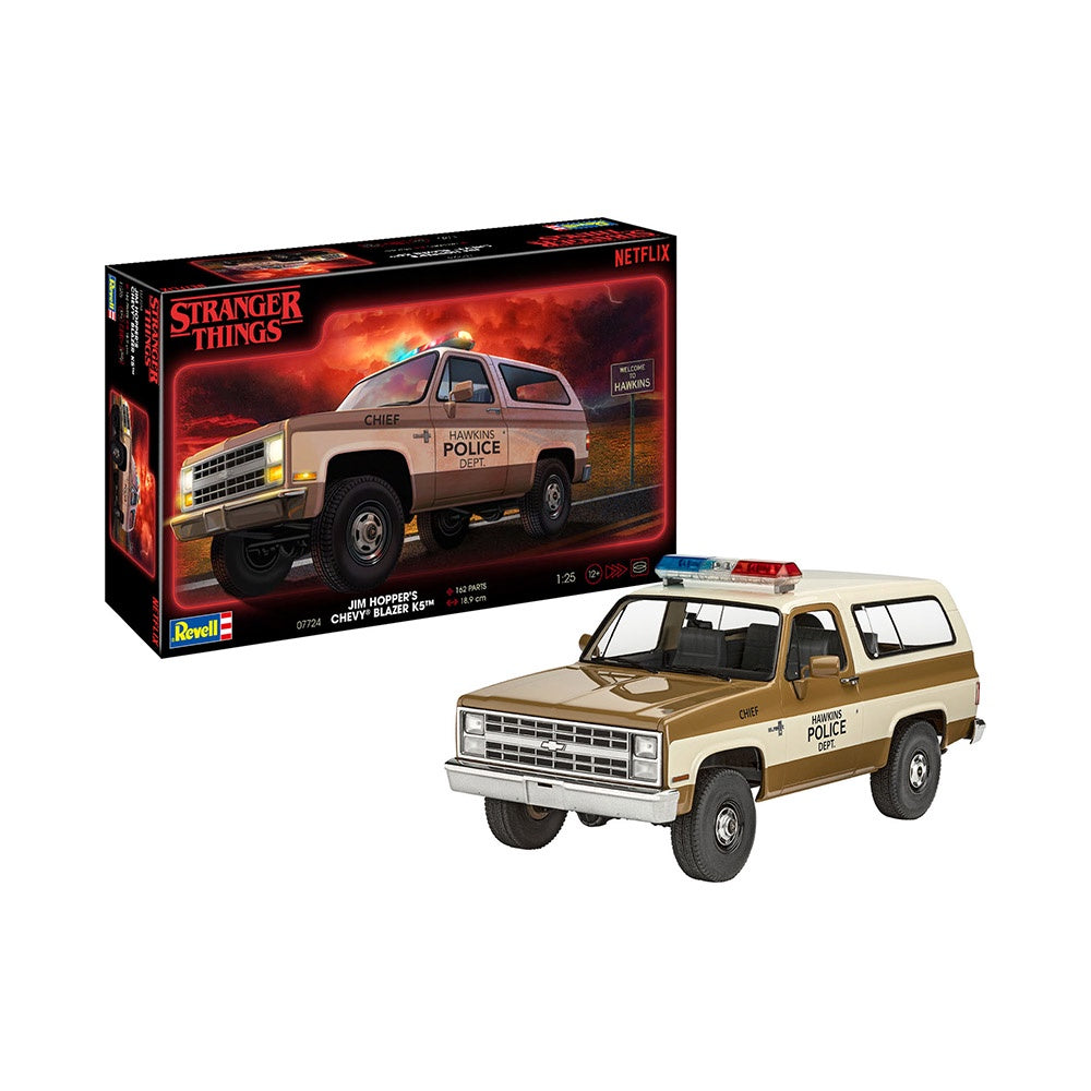 REVELL 1985 CHEVROLET K5 BLAZER - STRANGER THINGS, 1:25 Scale Model Kit