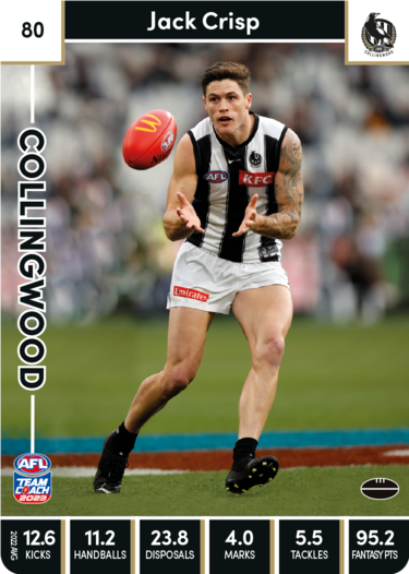 2023 Teamcoach AFL Common Cards -  Cards 1 to 100 - Pick Your Card