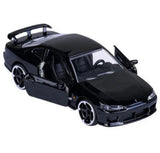 Nissan Silvia S15 Spec R Aero - Black - Majorette: JDM Legends, 1:64 Scale Diecast Car