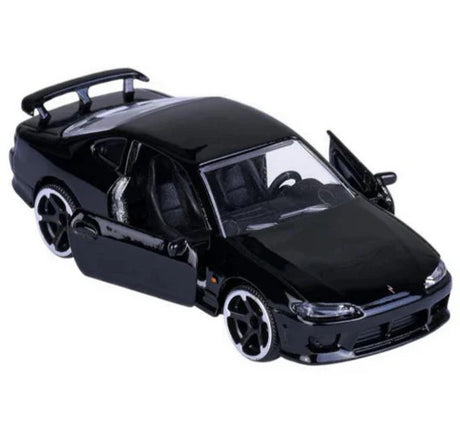Nissan Silvia S15 Spec R Aero - Black - Majorette: JDM Legends, 1:64 Scale Diecast Car