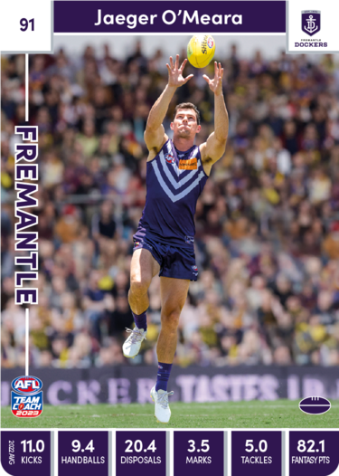 2023 Teamcoach AFL Common Cards -  Cards 1 to 100 - Pick Your Card