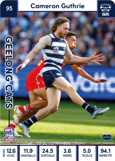 2023 Teamcoach AFL Common Cards -  Cards 1 to 100 - Pick Your Card