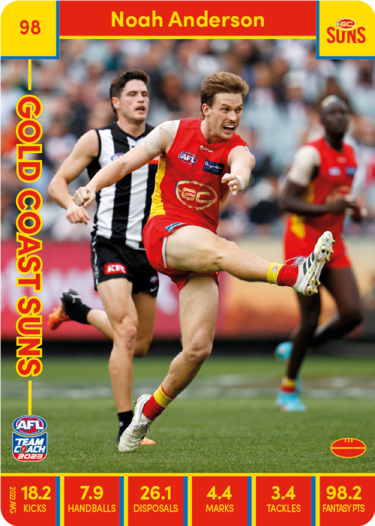 2023 Teamcoach AFL Common Cards -  Cards 1 to 100 - Pick Your Card