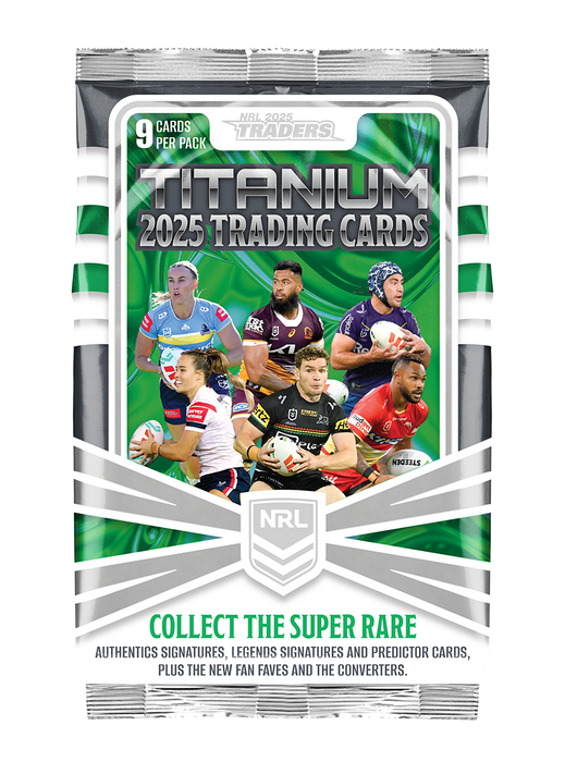 2025 TLA Traders Titanium NRL Rugby League Pack