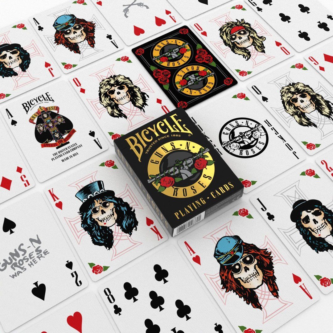 Bicycle Guns N' Roses Playing Cards