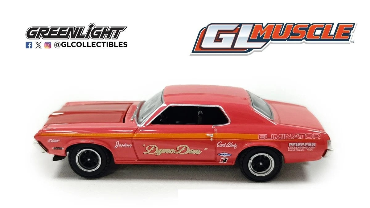 1969 Mercury Cougar Eliminator, GL Muscle Series 30, 1:64 Scale Diecast Car