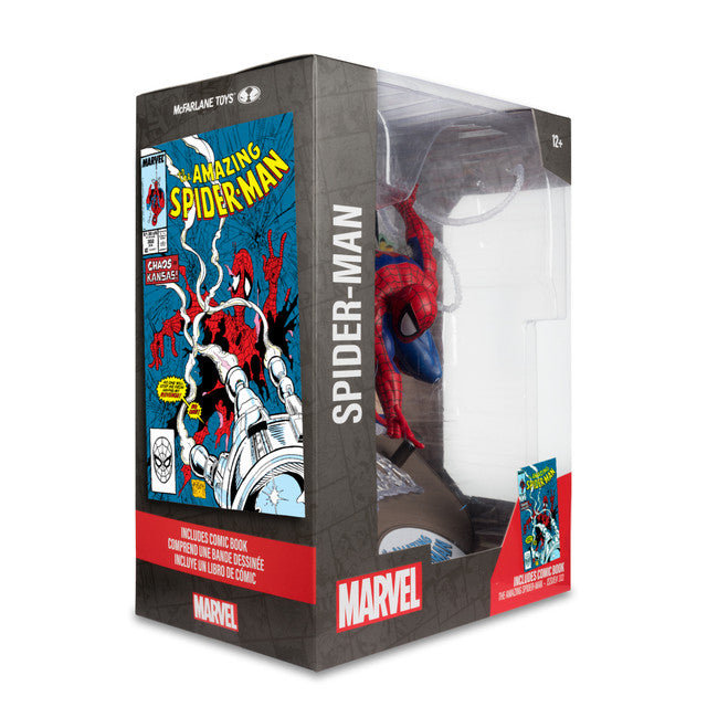 McFarlane Spider-Man (The Amazing Spider-Man #302) 1:6th Scale Posed Figure w/Scene & Comic