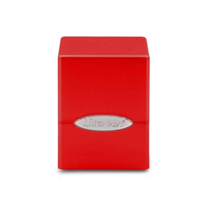 ULTRA PRO DECK BOX Satin Cube - Red