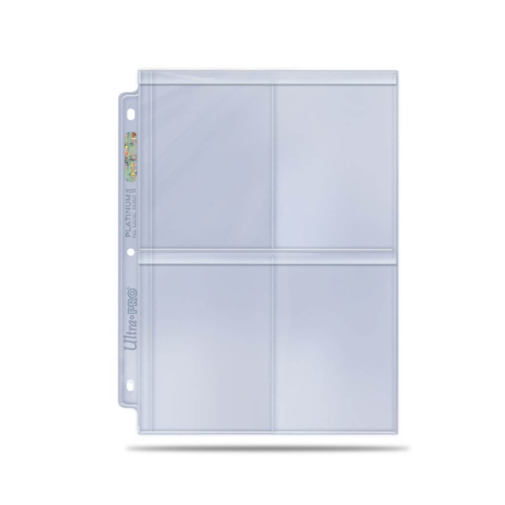 Platinum Page for Toploaders (100ct)