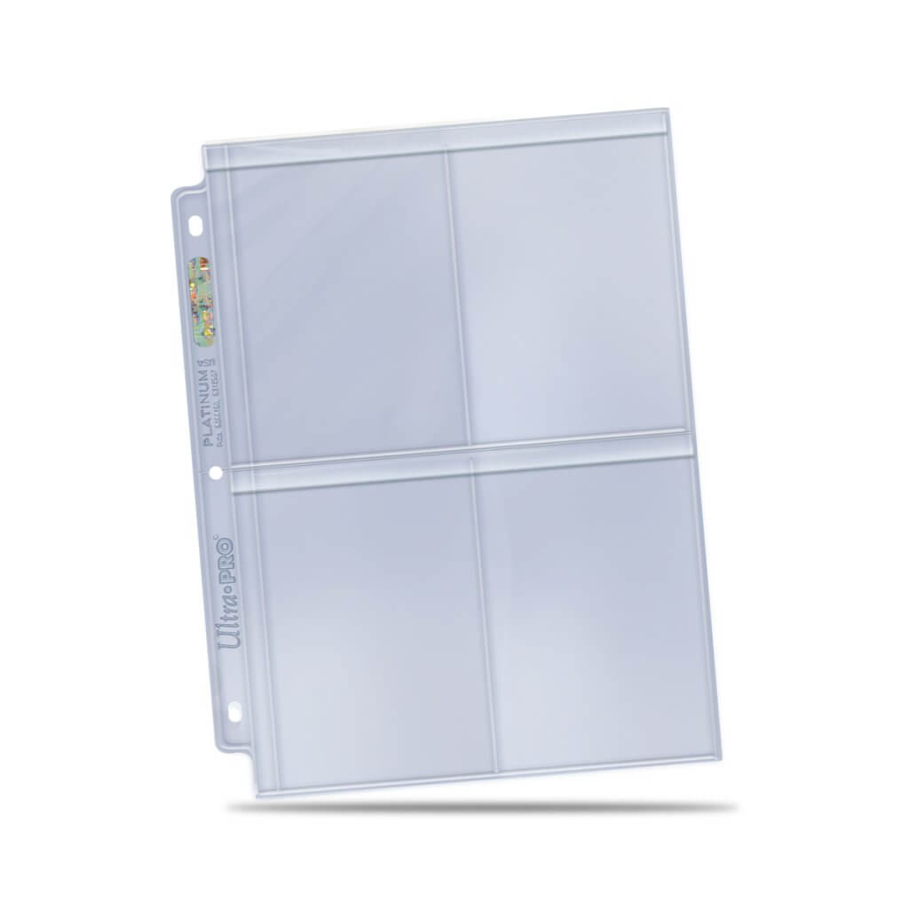 Platinum Page for Toploaders (100ct)