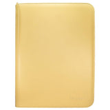 ULTRA PRO Binder - Vivid 9-Pocket Zippered Pro-Binder: Yellow
